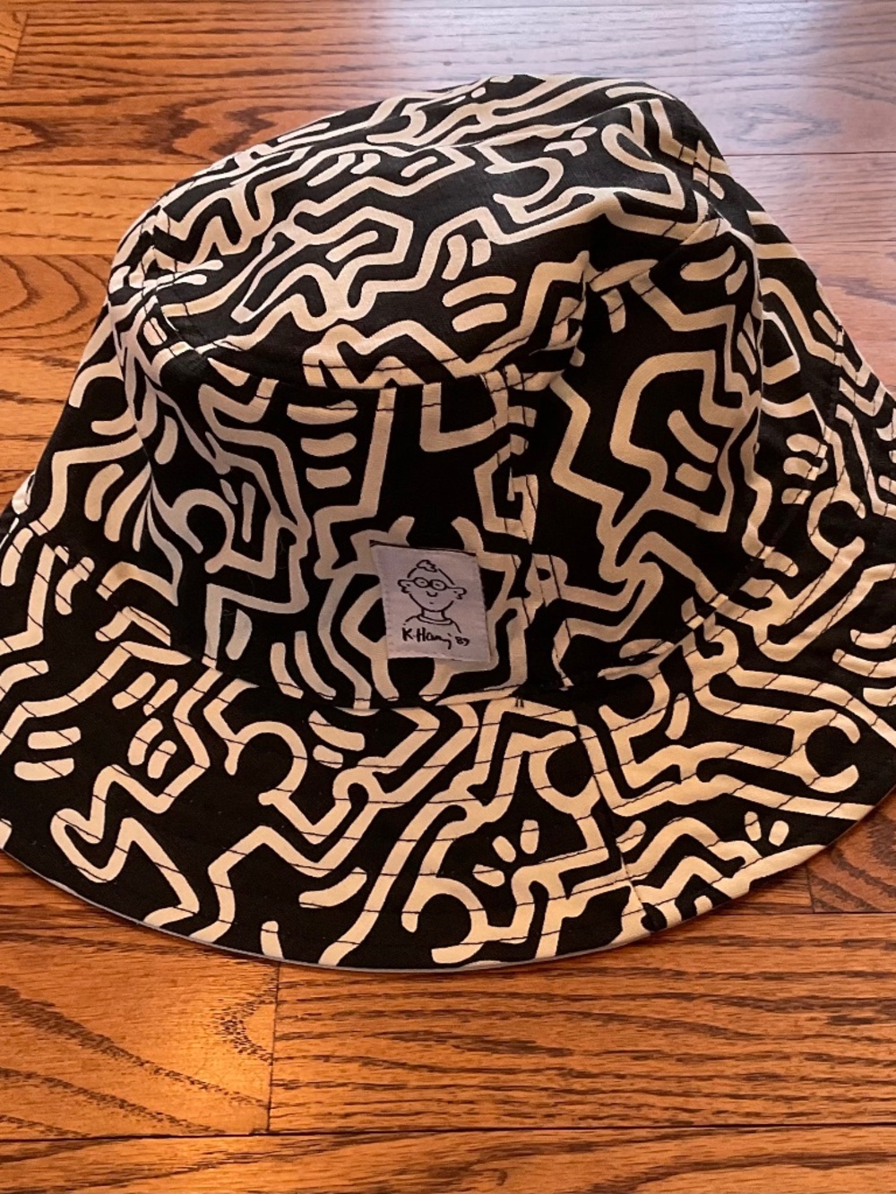 H & M bucket hat Keith Harrington